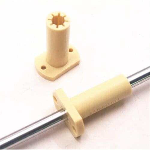 Funssor 1 pc LMH8LUU Solid Polymer Ellipse Long Type Linear Bearing Bushing 8MM Prusa DIY CNC Motion