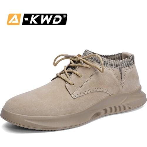 Fashion Leather Ankle Shoes for Men Big Size Men Socks Overshoes Luxury Brand Sneakers Man Spor Ayakkabi Erkek Lightweight Shoes