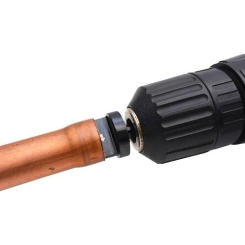 6-piece set of air-conditioning copper pipe expander tool reaming electric bit pipe drill aluminum reamer forging expander D5X1