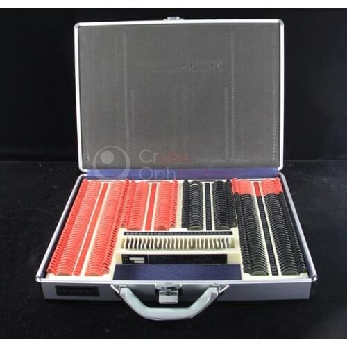 Special Designed Professional Trial Lens Set Clear Lens 266 pcs B7 Reduced Aperture 30mm | Aluminium Carrying Case