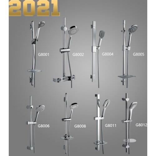 Shower Slide Bars extension shower bathroom Shower rail slide holder Wall Mounted adjustable sliding bar