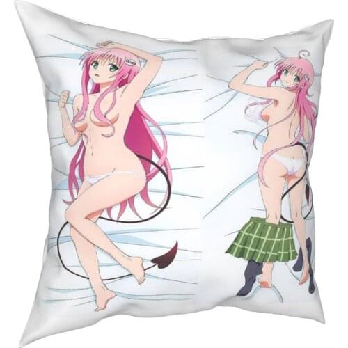 Dakimakura Cushion Pillow Case 40X40Cm Pillowcases 50X70 With A Zipper Bodypillow Anime True Beauty Pillow Cover Pillowcase