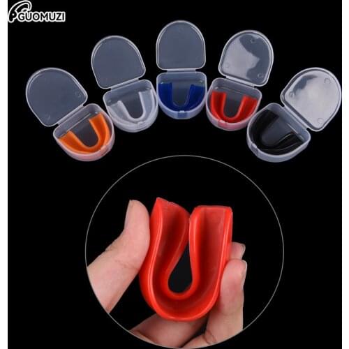 Sport Mouth Guard EVA Teeth Protector Kids Adults Mouthguard Tooth Brace Protection Basketball Rugby Boxing Karate