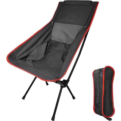 Outdoor Camping Chair Oxford Cloth Portable Folding Camping Chair Seat For Fishing Festival Picnic BBQ Outdoor Leisure Chair