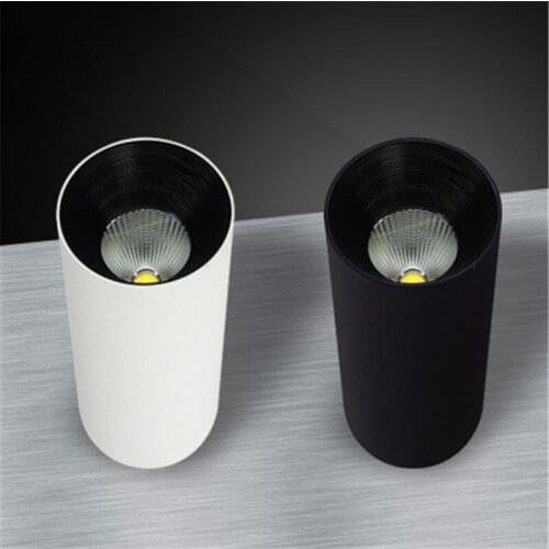 High Quality Surface Mounted Cylindrical LED Downlight led lamp COB 5W 7W 10W 12W 15W spot light blub Downlight LED Light Source