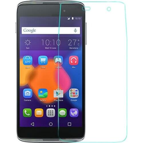 2 pcs Screen Tempered Protector Glass For Alcatel One Touch Pop C3 C5 C7 C9 pixi 3 3.5 4009 4.0 4013 4.5 4027 5.0 idol 3 4.7 5.5