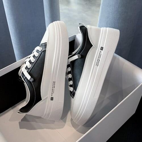 PU White Sneakers Womens Shoes 2020 Summer Casual Shoes Woman Snekaers Platform Women Casual Sneaker Slip On Ladies Shoe