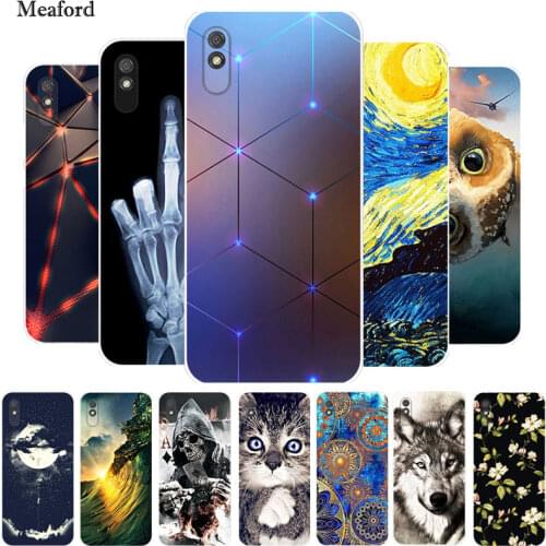 For Redmi 9AT Case Xiaomi Redmi 9AT Case Silicone TPU Soft Back Cover Phone Case For Xiaomi Redmi 9AT 9 AT 9A T Etui Bumper