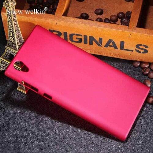 Snow Welkin For Sony E6 Rubberized Matte Plastic Hard Case Cover For Sony Xperia L1 G3311 G3312 G3313 5.5" Back Phone Cases