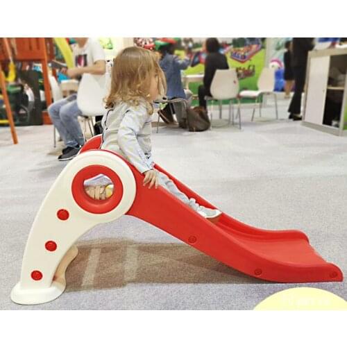 Children slide Childrens home indoor birthday toys with widening, lengthening, thickening and folding a small slide