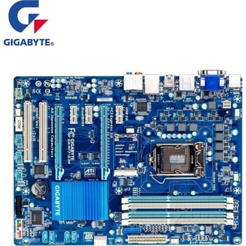For Gigabyte GA-H77-D3H H77-D3H Motherboard LGA 1155 DDR3 H77 Used Desktop Mainboard SATA3 PCI-E X16 3.0