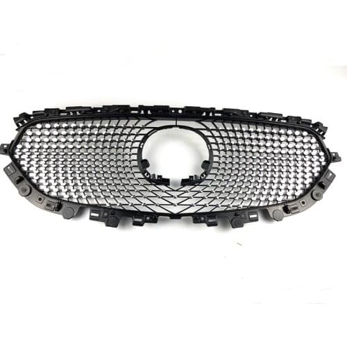 For MAZDA CX-5 CX5 2017 2018 2019 Exterior Accessors Grill Mesh Running Board Mask Cover GrillsDiamond Front Racing Grille