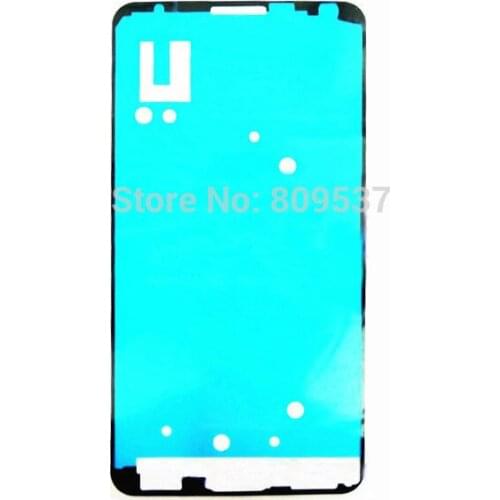 For Samsung Galaxy Note 3 SM-N9005 N900 N900A Front Housing Frame Bezel Plate Adhesive Sticker 10pcs/lot