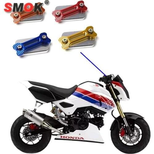 SMOK For Honda MSX 125 MSX125 Motorcycle Accessories CNC Aluminium Alloy Front Brake Fluid Reservoir Cap Cover