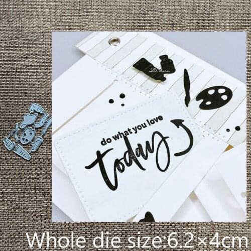 XLDesign Craft Metal Cutting Dies stencil mold Mini accessories decoration scrapbook Album Paper Card Craft Embossing die cuts