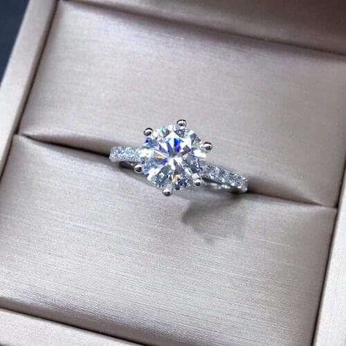 Moissanite, 2 carats Super hot selling, comparable to diamonds, exquisite craftsmanship