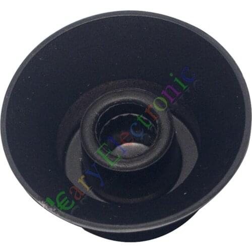 Wholesale and retail 100pc 26mm Pedal Top skirted Black knob Guitar tube Amp Volume Tone audio parts free shipping