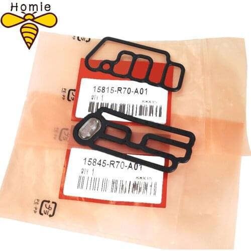 Best Quality 15845-R70-A01+15815-R70-A01 Genuine Cylinder Head Solenoid Gasket VTEC Gasket For Honda Accord Odyssey CR-V Civic