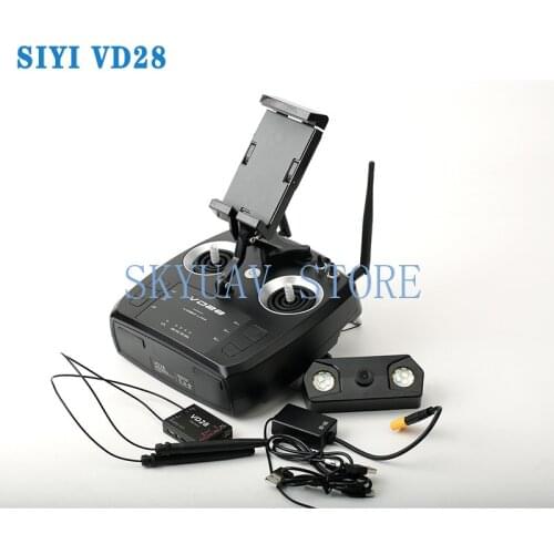 SIYI VD28 Radio System Transmitter Remote Controller with IP67 Waterproof FPV Camera for Agriculture Spraying Drone 2.4G 8KM