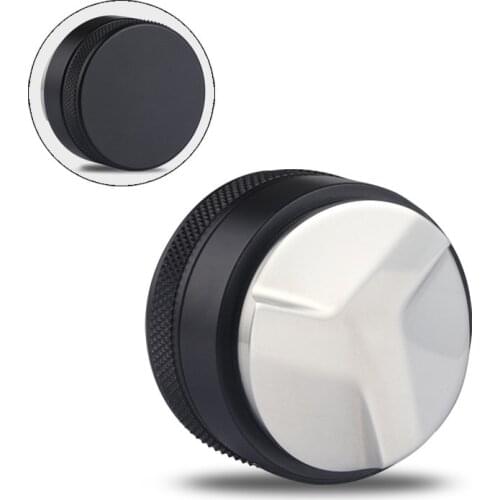 51/53/58mm Coffee Distributor & Tamper, Dual Head Coffee Leveler Fits, Adjustable Depth- Professional Espresso Hand Tampers