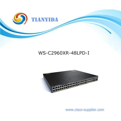 PoE Switch Network 48 Port Catalyst 2960-XR WS-C2960XR-48LPD-I