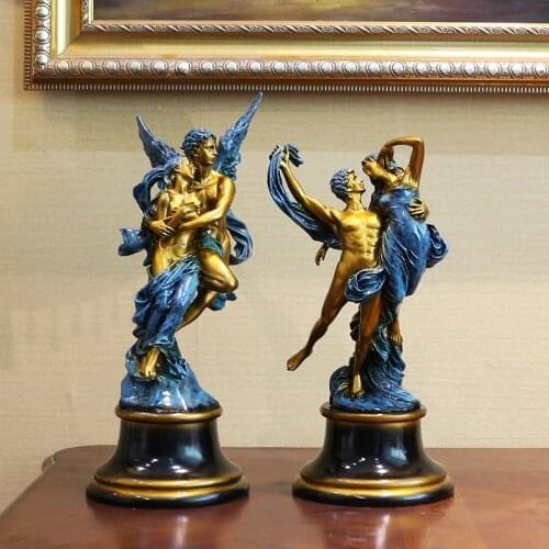 MODERN ROMANTIC EUROPEAN GREEK GODDESS DECORATION ANGEL STATUE WORLD FAMOUS SCULPTURE CHARACTER FIGURINE VALENTINES DAY GIFT