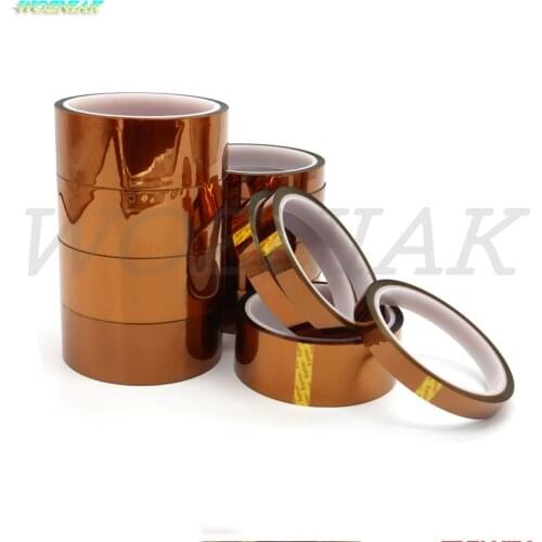 Woznaik 30m High Temperature Insulation Heat Resistant Polyimide Adhesive Resistant Tape heat press machine for iphone repair