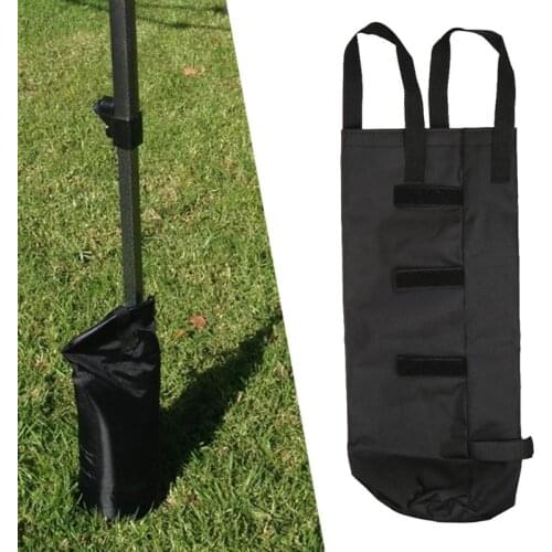 4PCS Outdoor Tent Sandbag Single Pocket Support Fixed Tent Bag Fixed Tent Sandbag Supplies Camping Beach Tools