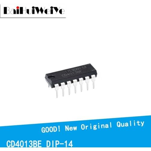 10PCS/LOT CD4013BE CD4013 4013BE DIP-14 4013 New Original IC Good Quality Chipset In Stock