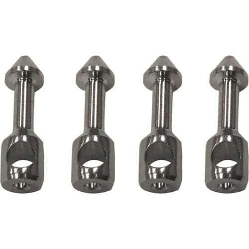 4Pcs Spearfishing Speargun Wishbone Head Replacement Accessories Marine Grade 316 Stainless Steel Diving Accessories