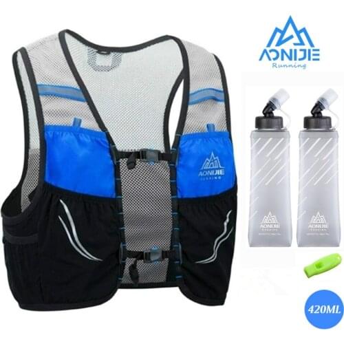 AONIJIE C932 Nwe 420ml 2.5L Lightweight Hydration Vest Ultralight Trail Running Backpack Outdoor Sports Bag Hiking Marathon Pack