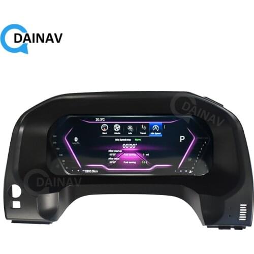 Android Car LCD Meter instrument dashboard screen GPS Navigation For Toyota Land Crusier Prado 2010-2020 Multimedia player