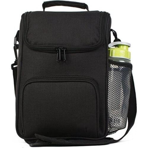 Large Thermal Cooler Bag Shoulder 600D Food Packing Container Ice Pack Waterproof Dry Ice Food Bag Portabl Cooler Delivery Bags