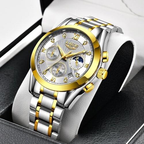 LIGE Luxury Fashion Women Watches Waterproof Casual Quartz Ladys Watch for Woman Dress Ladies Wristwatches Relogio Feminino 2021