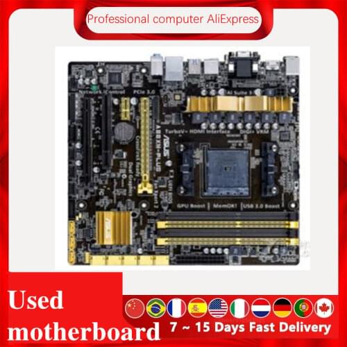 For ASUS A88XM-PLUS Motherboard Socket FM2 FM2+ DDR3 For AMD A88XM A88 Original Desktop Mainboard SATA III Used Mainboard