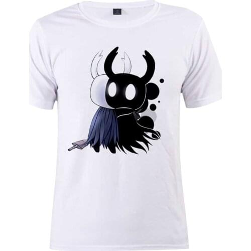 Game Hollow Knight T Shirt Summer O- Neck Short Sleeved T-shirt Men Women Tee Shirt Action Adventure Game Tops Cartoons Kids Top