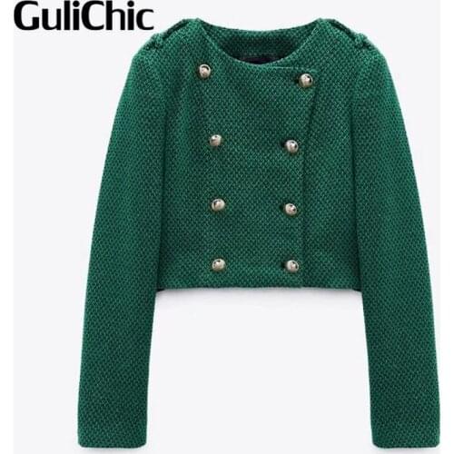 Женские короткие куртки GuliChic China At AliExpress