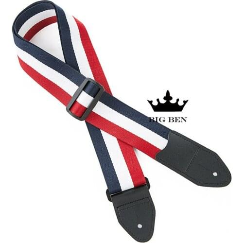 1.2mm thick cotton folk guitar straps personality bass straps electric guitar strap wood guitar strap string guitar accessories