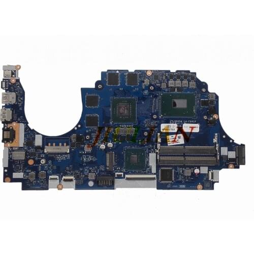 Placa, Motherboard L20302-601 For HP PAVILION GAMING 15-CX Laptop Motherboard DPK54 LA-F841P W/ i7-8750H Tested & Working