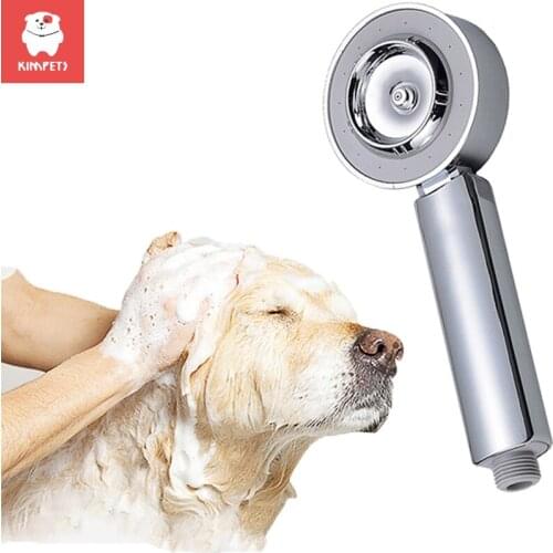 KIMPETS Multi-functional Pet Dog Cat Shower Head Spray Drains Strainer Washing Hair Pet Water Shower Head Sprayer Dog Clean