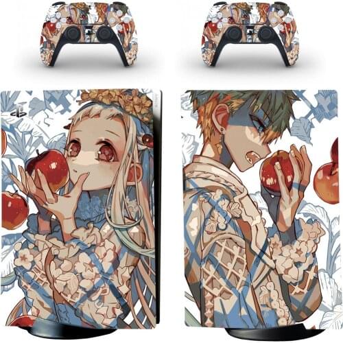 Toilet Bound Hanako Kun PS5 Digital Skin Sticker for Playstation 5 Console & 2 Controllers Decal Vinyl Skins