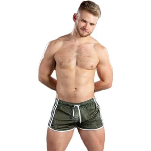 New Men Fitness Bodybuilding Shorts Man Summer Gyms Workout Male Breathable Quick Dry Sportswear Jogger Beach Short Pants