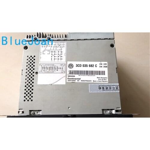 Original RNS510 LED SERIES 6CD CD PLAYER Radio Navigation 3CD 035 682 C 3CD035682C A2C91598900 for VW Golf Passat Skoda RNS510