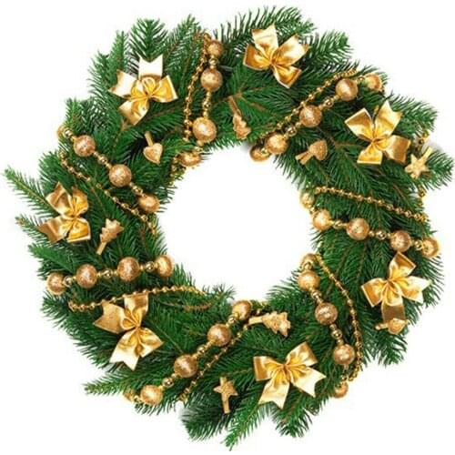 Diy Hanging Wreath Rattan Wreath Ring Hoop Crafts Xmas Decorations Christmas Wedding Wreaths Ramadan Home Garden Decor