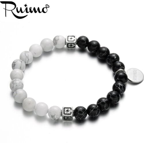 Белые браслеты REAMOR JEWELRY China At AliExpress