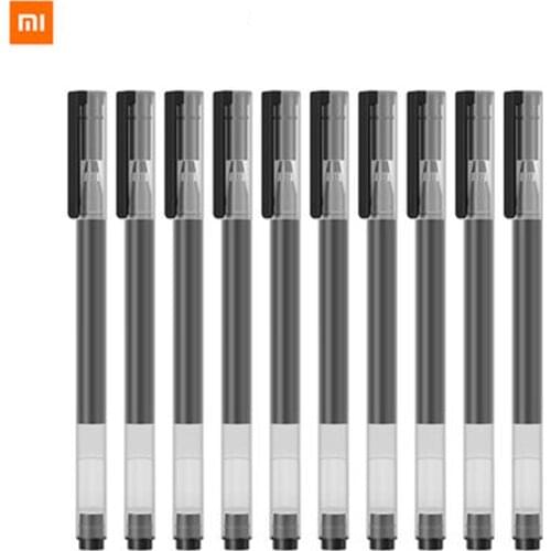 Xiaomi Mijia Super Durable Writing Sign Pen 0.5mm bullet pen black pen Signing Pens Smooth Switzerland Refill Red Black Ink Pen