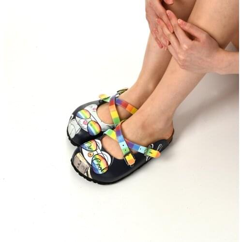 DIGITAL EDİTİON CROSS SABO SLIPPERS