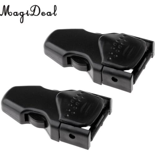 1 Pair Dive Fin Flippers Strap Quick Release Buckles Replacement for Scuba Diving Diver - Durable & Long Lasting