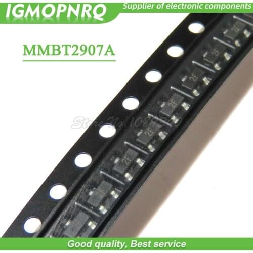 100PCS MMBT2907 MMBT2907ALT1G SOT-23 Transistor Electronic Components IC New Original Free Shipping