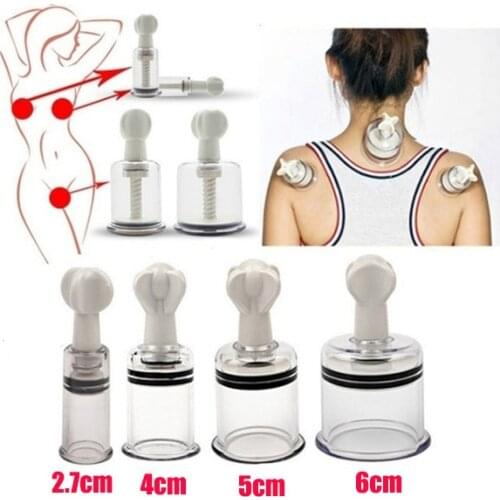 Vacuum Suction Family Body Therapy Massage Nipple Enhancer Anti Cellulite Vacuum Silicone Cupping Face Lift Face Slimming Tool